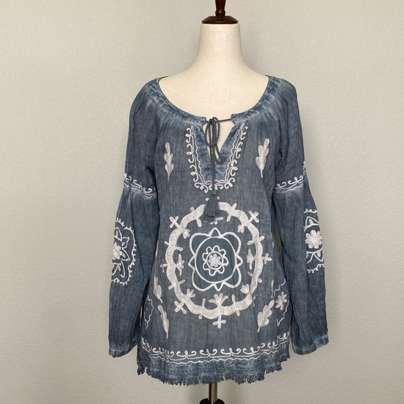 Boston Proper “Ruby Yaya” cotton tunic - Picture 1 of 8